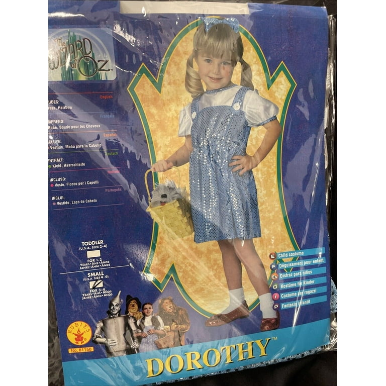 Wizard+Of+Oz+Lil+Dorothy+Costume - Walmart.com