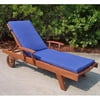 Chaise Cushion - Solid Blue