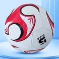 thumbnail image 3 of Balón de fútbol Naiovety con sensación de pie MEJORADA para competición al aire libre blanco y azul talla 5, 3 of 6
