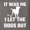 thumbnail image 3 of CafePress - It Was Me I Let The Dogs Out T Shirt - Womens Comfort Colors® Shirt, 3 of 4