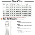 thumbnail image 3 of Azrian Womens Pajamas,Women's Fashion Suit Long-sleeved Female Letter Print XXXL Size,White on, 3 of 5