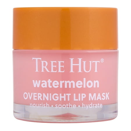 Tree Hut Watermelon Hydrating Overnight Lip Mask, 0.6 oz