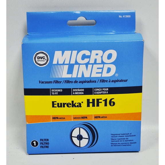 DVC Micro Lined Eureka HF16 HEPA Filter