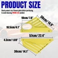 thumbnail image 2 of ALLTIMES 2PCS Yellowe Engine Bay Panel Cover for Corvette C8 Stingray (Coupe, C8, R Z51）2020-2024, ABS Plastic, 2 of 11