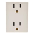 thumbnail image 1 of Contacto Duplex 2 Puertos Unno Blanco 3 Modulos, 1 of 3