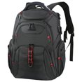 thumbnail image 1 of Mochila de viaje para portátil EMPSIGN, 17,3 pulgadas, 45 L, USB, negra, 1 of 7