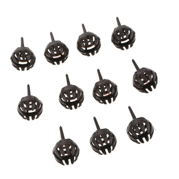 10 cestas de fertilizante Osmocote para macetas de jardín, flores, vegetales y bonsáis. Café s