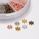 thumbnail image 5 of 264 piezas de aleación de zinc, espaciador de copo de nieve, joyería, suministros de fabricación de bricolaje, sueltas Baoblaze Perlas sueltas del corazón de la joyería, 5 of 8