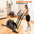 thumbnail image 3 of Magnetic Elliptical Exercise Machine, Elliptical Trainer Fitness Equipment for Home Gym Cardio Workout 300lb, 3 of 12