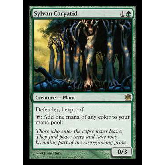 MtG Theros Rare Sylvan Caryatid #180