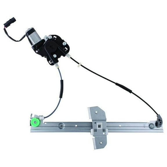 OEG Parts New Window Regulator W/ Motor Front Drivers Side Left LH Replacement For 1998 Dodge B-Series & 1999-03 Ram Van, 5278397AA, 125-1926L, 125-3012L, 741-156