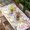 Multicolor, variant on Easter Eggs Table Cloths for 6 Foot Rectangle Tables, Butterfly Flowers Spring Watercolor Branch Floral Patio Waterproof Elastic Fitted Tablecloths, Washable Rectangular Table Cover for Camping