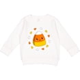 thumbnail image 2 of Inktastic Cute Halloween Candy Corn Toddler Sweatshirt, 2 of 4