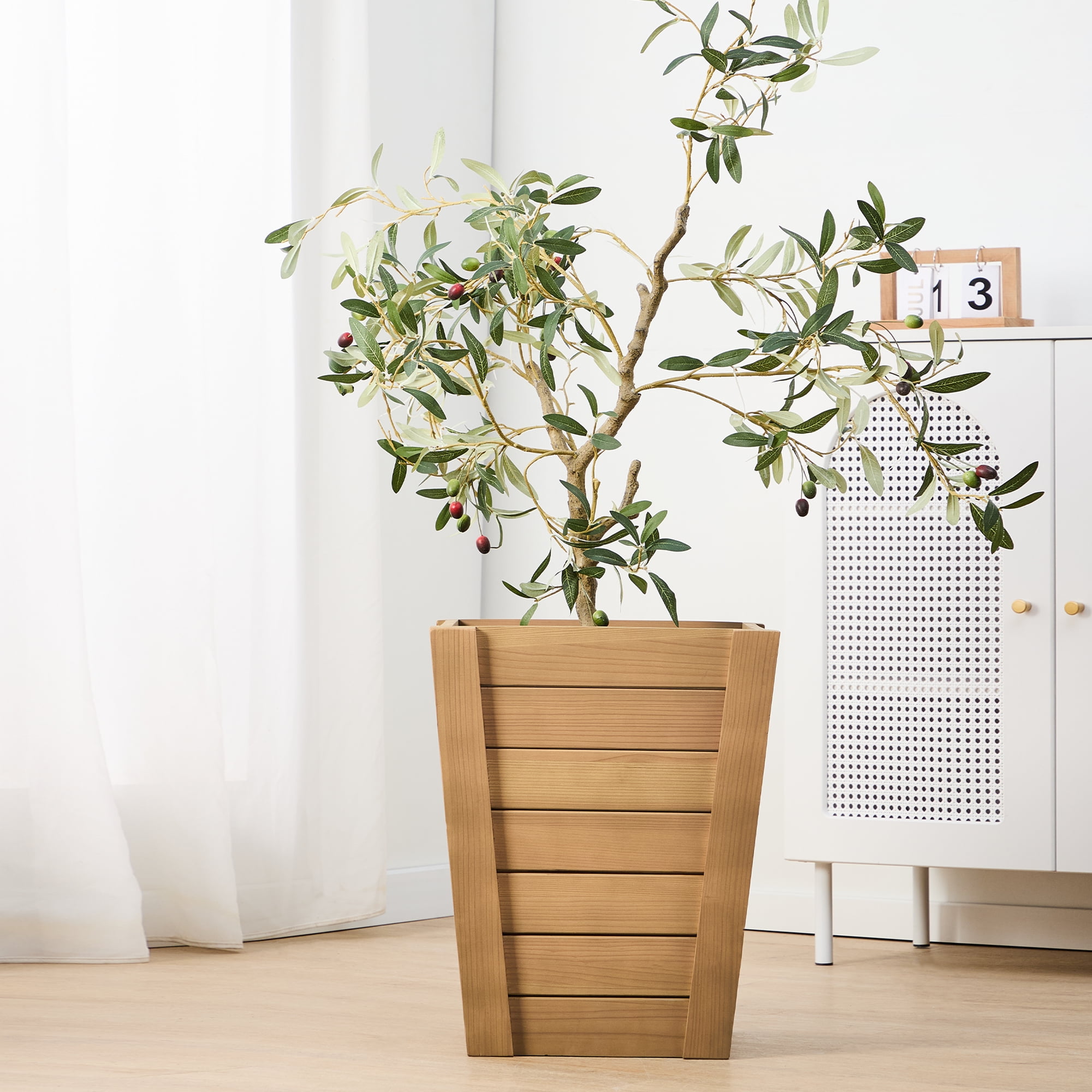 grovemade Wood Planter Tall short セット Wooden Office Desk