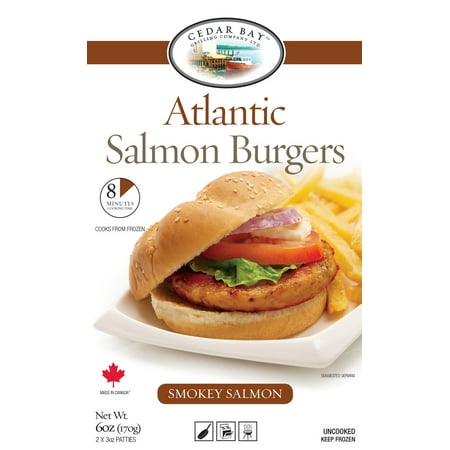 ATLANTIC SMOKEY SALMON BURGERS