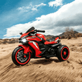 thumbnail image 3 of HNH 12V Kids Motorcycle for 3-6 Years Boy and Girl, Electric Motorcycle for Kids, 3 Wheels Toddler Motorcycle with Remote Control, 3 of 8