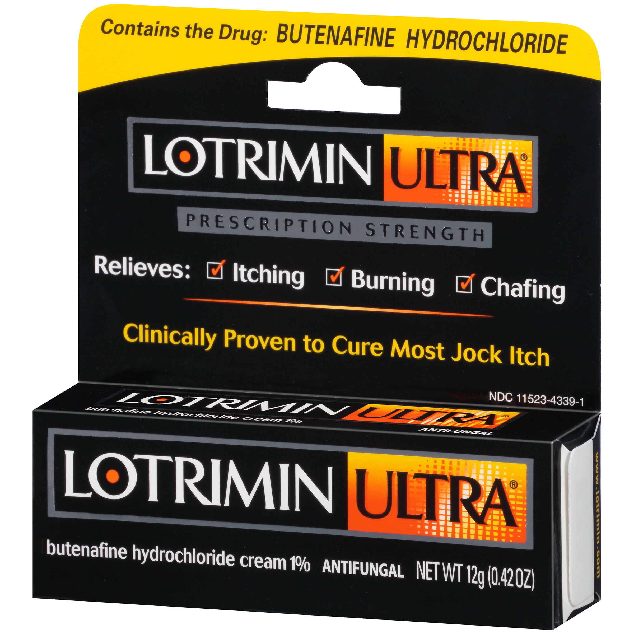 Lotrimin Ultra Extra Strength Jock Itch Treatment Cream, 0.42 oz Tube - image 5 of 9