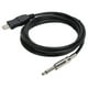 thumbnail image 2 of Cable USB para guitarra de 3 metros Compatible con el Cable de instrumento de conexión de computadora para bajo de guitarra eléctrica, 2 of 5