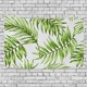 thumbnail image 4 of ABPHQTO Tapiz de hojas tropicales decoración de pared sala de estar dormitorio tapices DIY 128x150 cm, 4 of 4