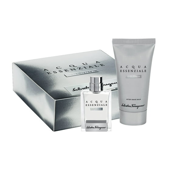 Acqua Essenziale Colonia By Salvatore Ferragamo For Men Set: EDT 0.17 Shower Gel 1.7