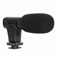 thumbnail image 1 of Video Microphone On-Camera Mini Condenser Record Interview Vlog Mic for Phone DSLR Camera 3.5mm Micr, 1 of 5