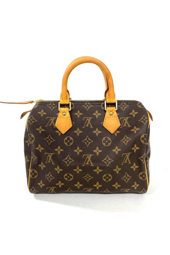 Pre-Owned Louis Vuitton Speedy 25 Handbag, Monogram Canvas, M41528, Brown (Older Model)