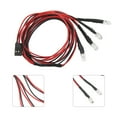 thumbnail image 1 of Phares Modifiés RC, 5Pcs Universel RC Voiture 4 Led Phares Modifiés 5mm pour Télécommande Modèle de Voiture, 1 of 8