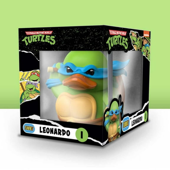 TUBBZ Boxed Edition: Teenage Mutant Ninja Turtles - Leonardo Cosplaying Rubber Duck Vinyl Figure