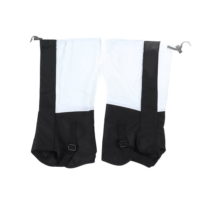 1 paquete de polainas impermeables para botas y zapatos, para correr, caminar, escalar, hacer mochilerismo y cazar.