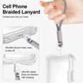 thumbnail image 6 of Decase for iPhone 17 Pro Case,Heavy Duty Crystal Clear Case,Shockproof Rugged Dual-Layer Protective Cover with Wrist Strap,Clear, 6 of 8