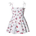 thumbnail image 1 of Enfants Filles Mode Robe Imprimée Sans Manches Enfants Filles Robe Élégante pour Porter Tous les Jours, 1 of 6