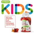thumbnail image 4 of VITEEY Kids Multivitamin, Daily Vitamins for Kids Immune Support, Fruit Flavor, 60 Ct, 4 of 7