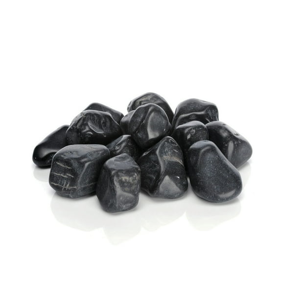 biOrb Black Marble Pebble Set - Aquarium Decor