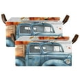 thumbnail image 3 of Autumn Truck Pumpkins Storage Bins with Handles Foldable Storage Baskets for Shelves Organizer Cloth Baskets, 3 of 8