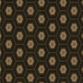 thumbnail image 1 of Ahgly Company Machine Washable Indoor Square Transitional Red Brown Area Rugs, 5' Square, 1 of 7