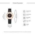 thumbnail image 3 of Reloj de cuarzo para mujer, relojes para mujer, moda, nueva tendencia, regalo de San Valentín, reloj de pareja "I You Forever", reloj de moda., 3 of 3