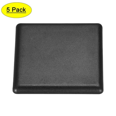 

Uxcell Standard Plastic Square Aluminum Extrusion End Cap Black 50x50mm 5 packs