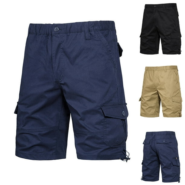 Cethrio Men's Fashion Cargo Shorts Plus Size on Clearance Casual with