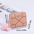 thumbnail image 3 of VtiswUws Leather Small Wallet Coin Purse Short Mini Wallet PU leather coin purse, 3 of 8