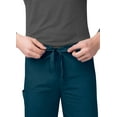thumbnail image 5 of Adar Universal Unisex Scrubs - Drawstring Tapered Leg Scrub Pants - 504 - Caribbean Blue - 3X, 5 of 7