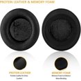 thumbnail image 3 of Kraken Pro V2 - Oval Earpads, Replacement Memory Foam Ear Cushion (black), 3 of 5