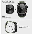 thumbnail image 2 of Funda de reloj ULTIMAL Rugged con correa para Apple Serie 10 de 46 mm, 2 of 6