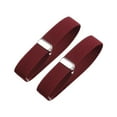 thumbnail image 4 of Youkk 2 Pcs Mode Chemise pour Hommes Manches Brassards Support Élastiqué Femmes Rouge 2x32cm 5Set, 4 of 6