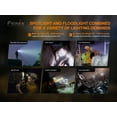 thumbnail image 4 of Fenix HP30R v2.0 (Grey) 3000 Lumen Spotlight & Floodlight Headlamp with Battery Case, 4 of 9