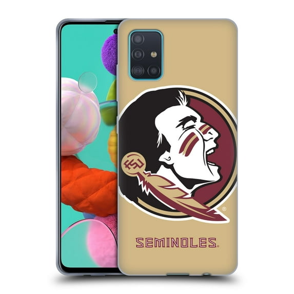 Head Case Designs Officially Licensed Florida State University FSU Florida State University Oversized Icon Soft Gel Case Compatible with Samsung Galaxy A51 (2019)