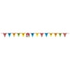 Party Central Pack of 6 Vibrantly Colored Farmhouse Fun Happy Birthday Circle Party Banners 7.5'