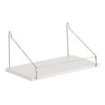 thumbnail image 4 of TISHITA Projector Wall Mount Floating Shelf Projector Mount for Study Room Game Room White, 4 of 8