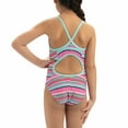thumbnail image 4 of Dolfin Girls' Uglies Keyhole Back One Piece Swimsuit, 4 of 5