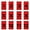 Red Blank, variant on TOPTIE Sets of 12 Blank Training Vest, Soccer Pinnies