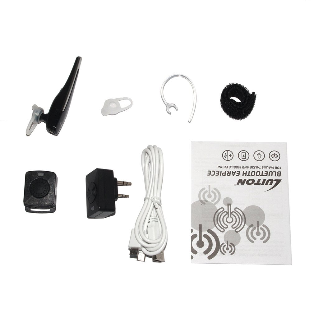 Bluetooth Wireless Walkie Talkie Headset K Type Hands-free Earphone 
